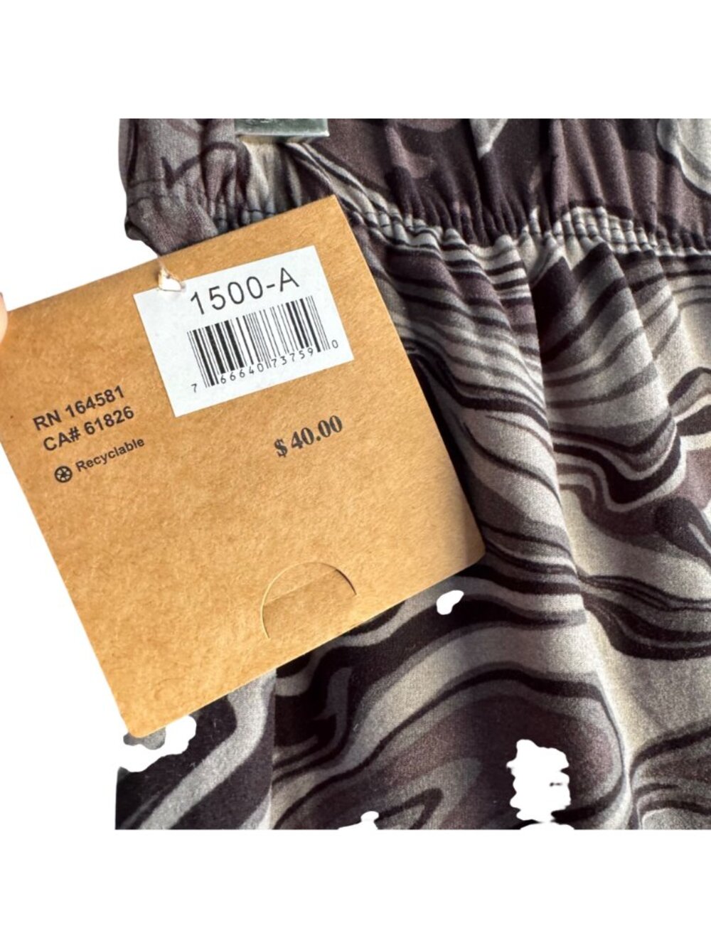 Just Cozy Womens All-Season Leggings Swirl Camouflage Print M/L Lightweight NWT - Picture 3 of 9